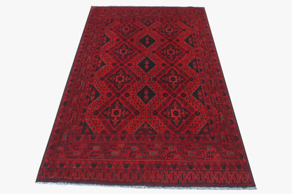 Khal Mohammadi Red Rug PC 57748 - 1.92m X 1.26m