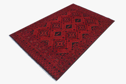 Khal Mohammadi Red Rug PC 57748 - 1.92m X 1.26m