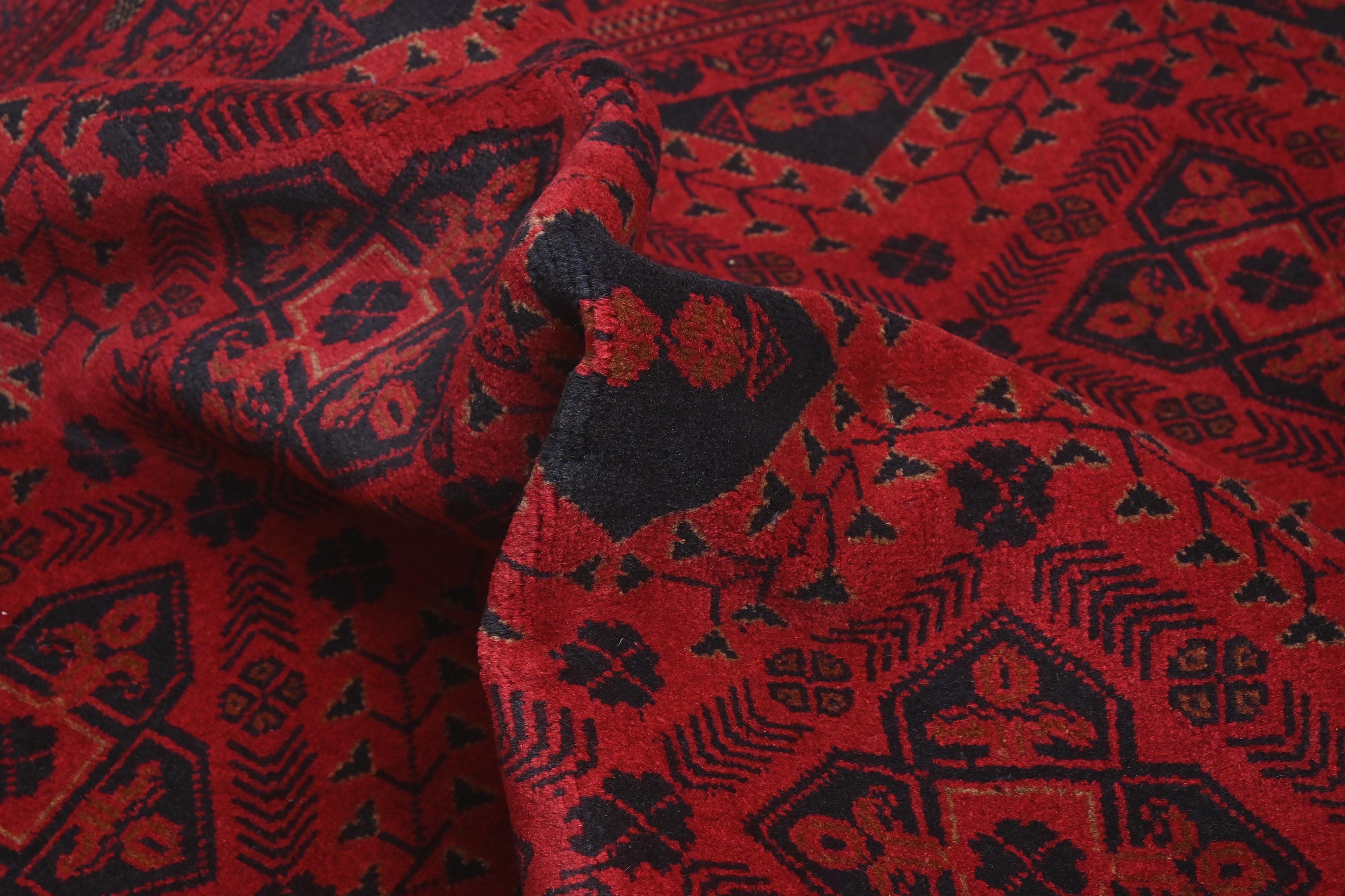 Khal Mohammadi Red Rug PC 57748 - 1.92m X 1.26m