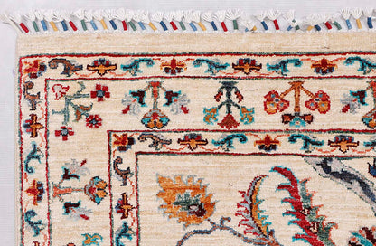 Pictorial Ivory Rug PC 56869 - 1.87m X 1.25m