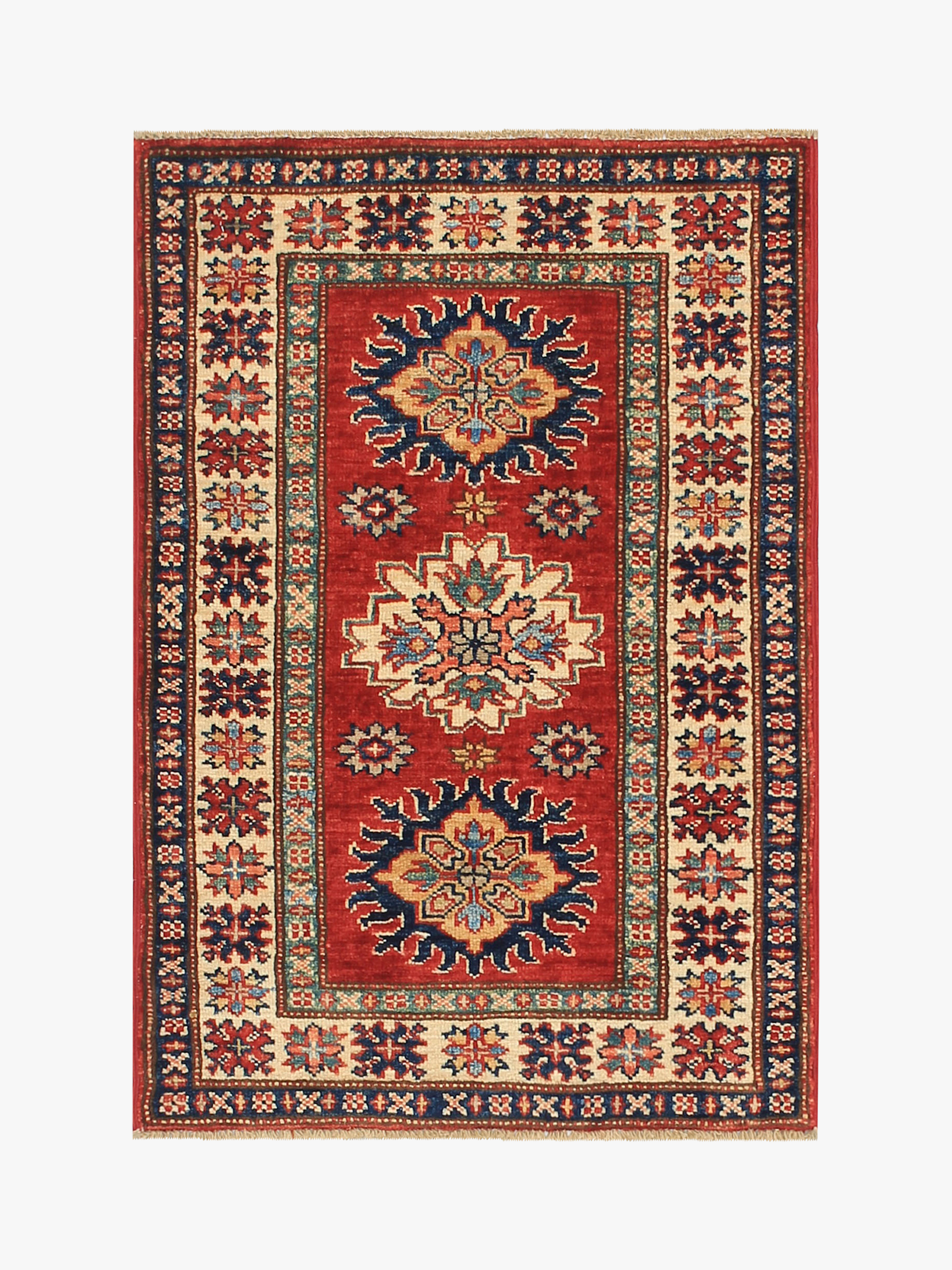 Supreme Kazak Red Rug PC 54408 - 0.88m X 0.62m