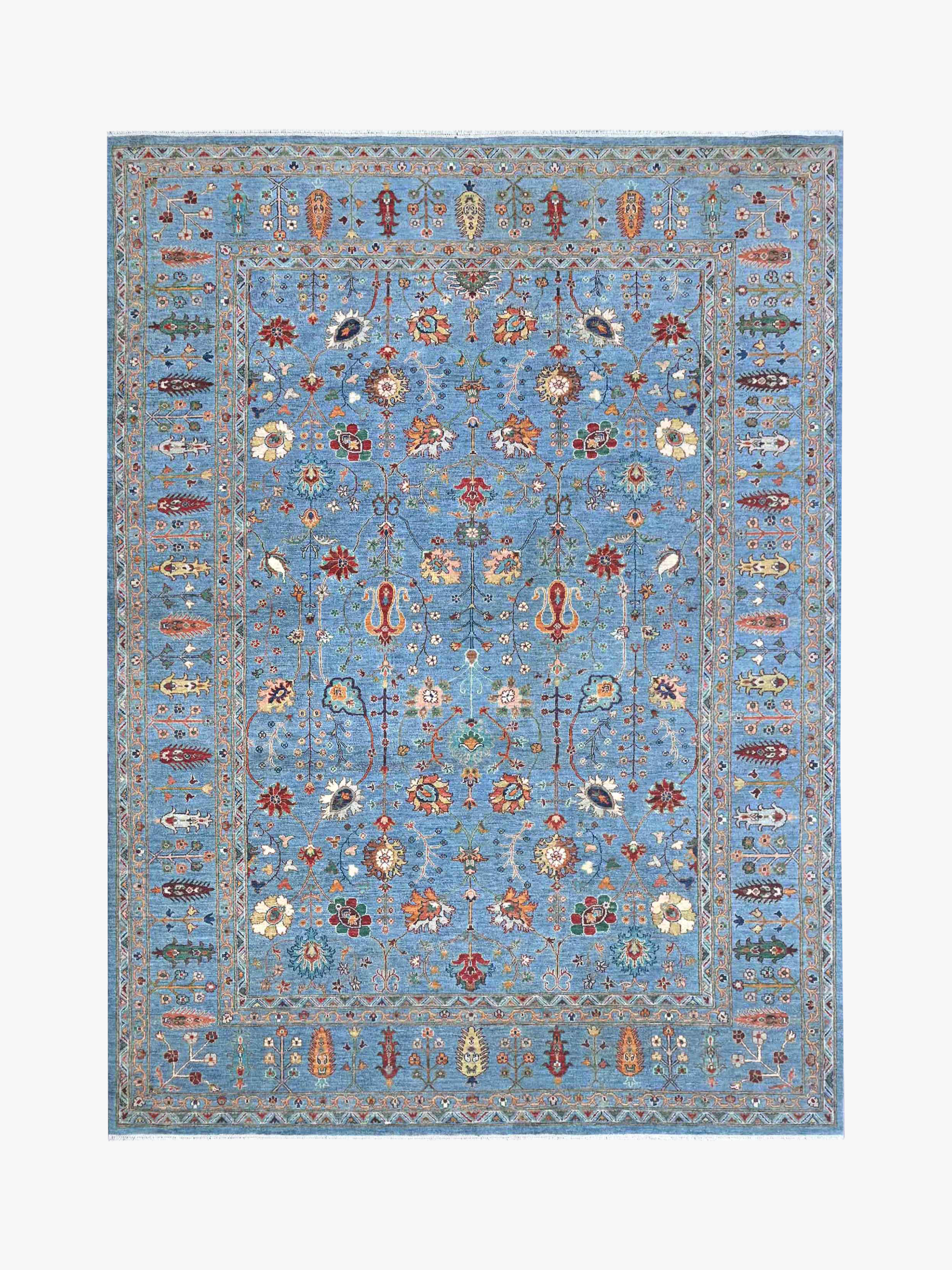 Sultani Blue Rug PC 56087 - 3.60m X 2.63m