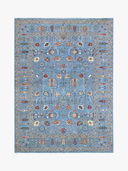 Sultani Blue Rug PC 56087 - 3.60m X 2.63m