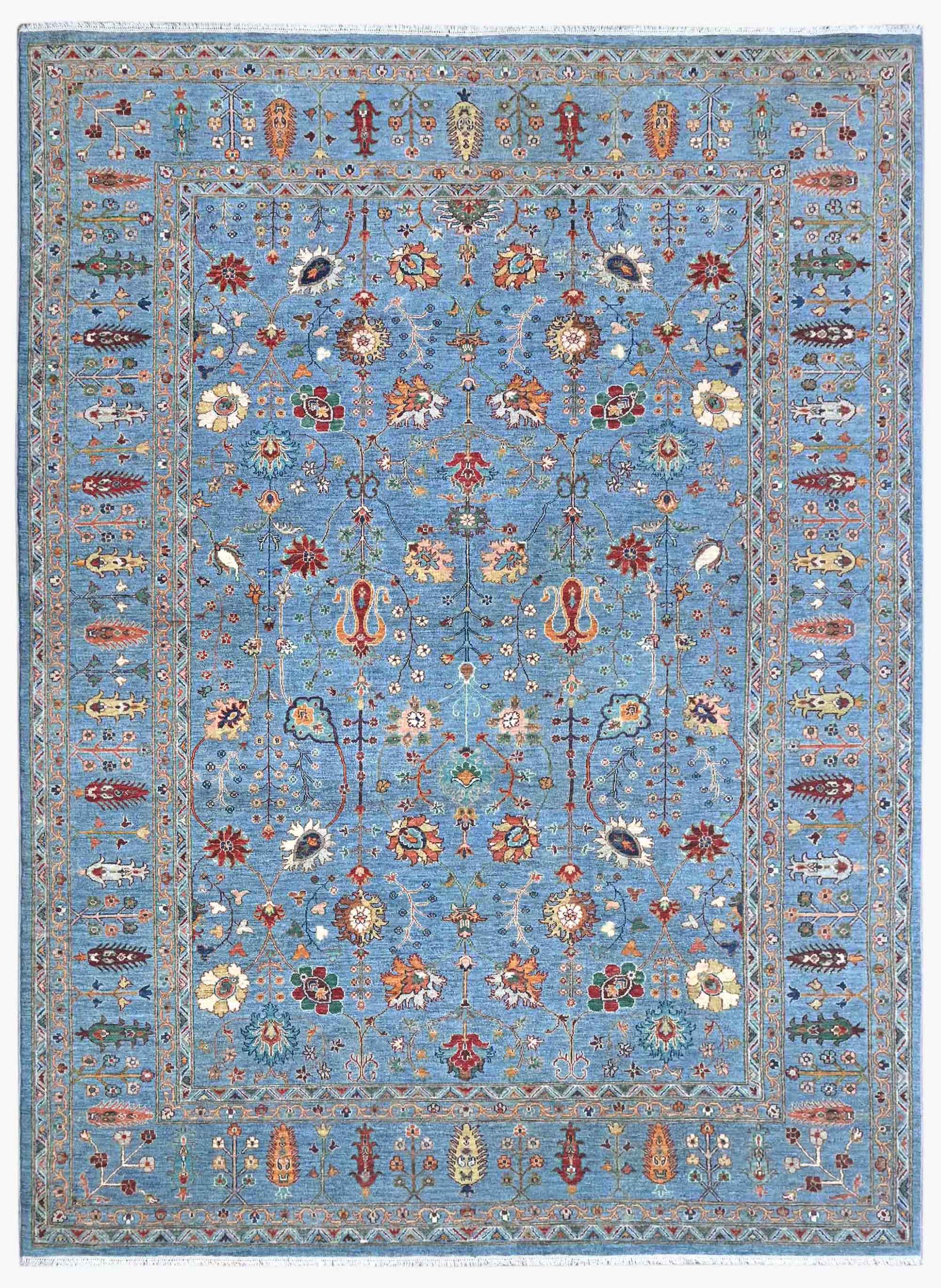 Sultani Blue Rug PC 56087 - 3.60m X 2.63m
