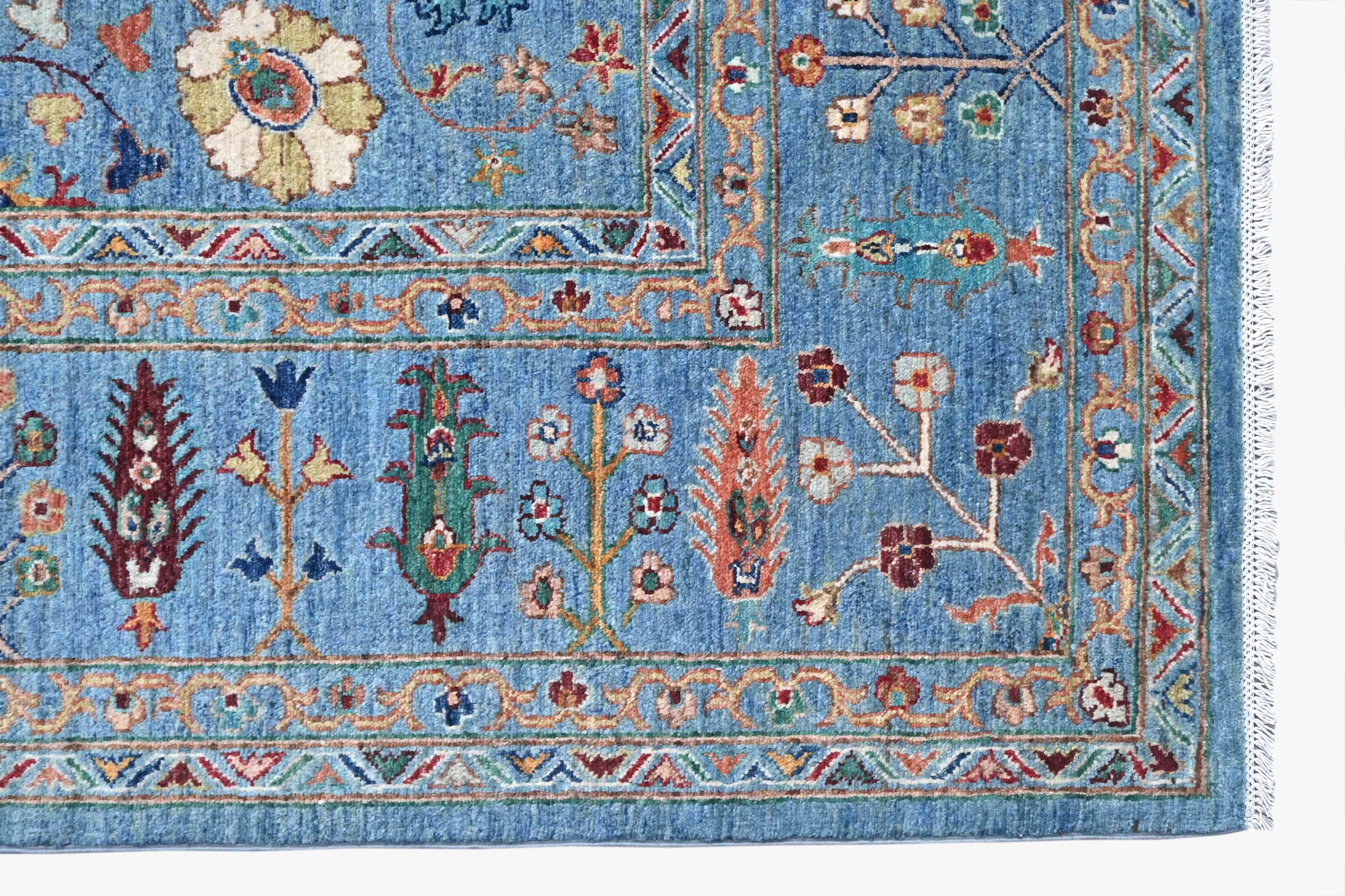 Sultani Blue Rug PC 56087 - 3.60m X 2.63m