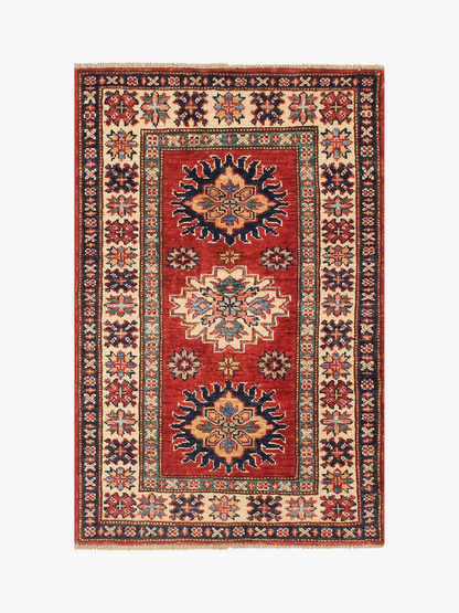 Supreme Kazak Red Rug PC 54405 - 0.91m X 0.61m