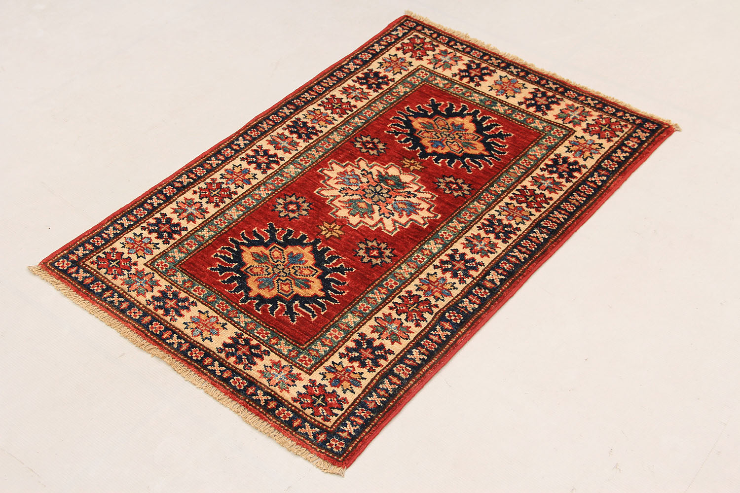 Supreme Kazak Red Rug PC 54405 - 0.91m X 0.61m
