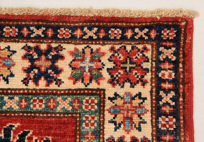 Supreme Kazak Red Rug PC 54405 - 0.91m X 0.61m