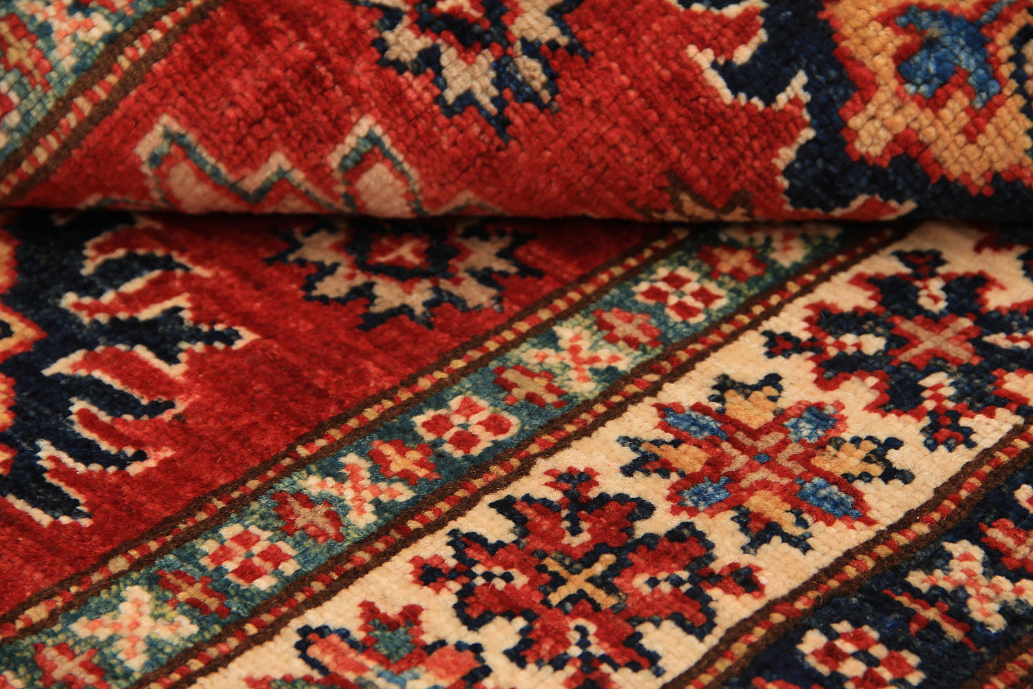 Supreme Kazak Red Rug PC 54405 - 0.91m X 0.61m