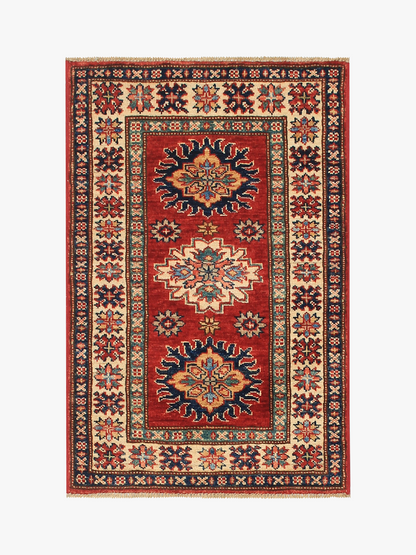 Supreme Kazak Red Rug PC 54404 - 0.91m X 0.62m