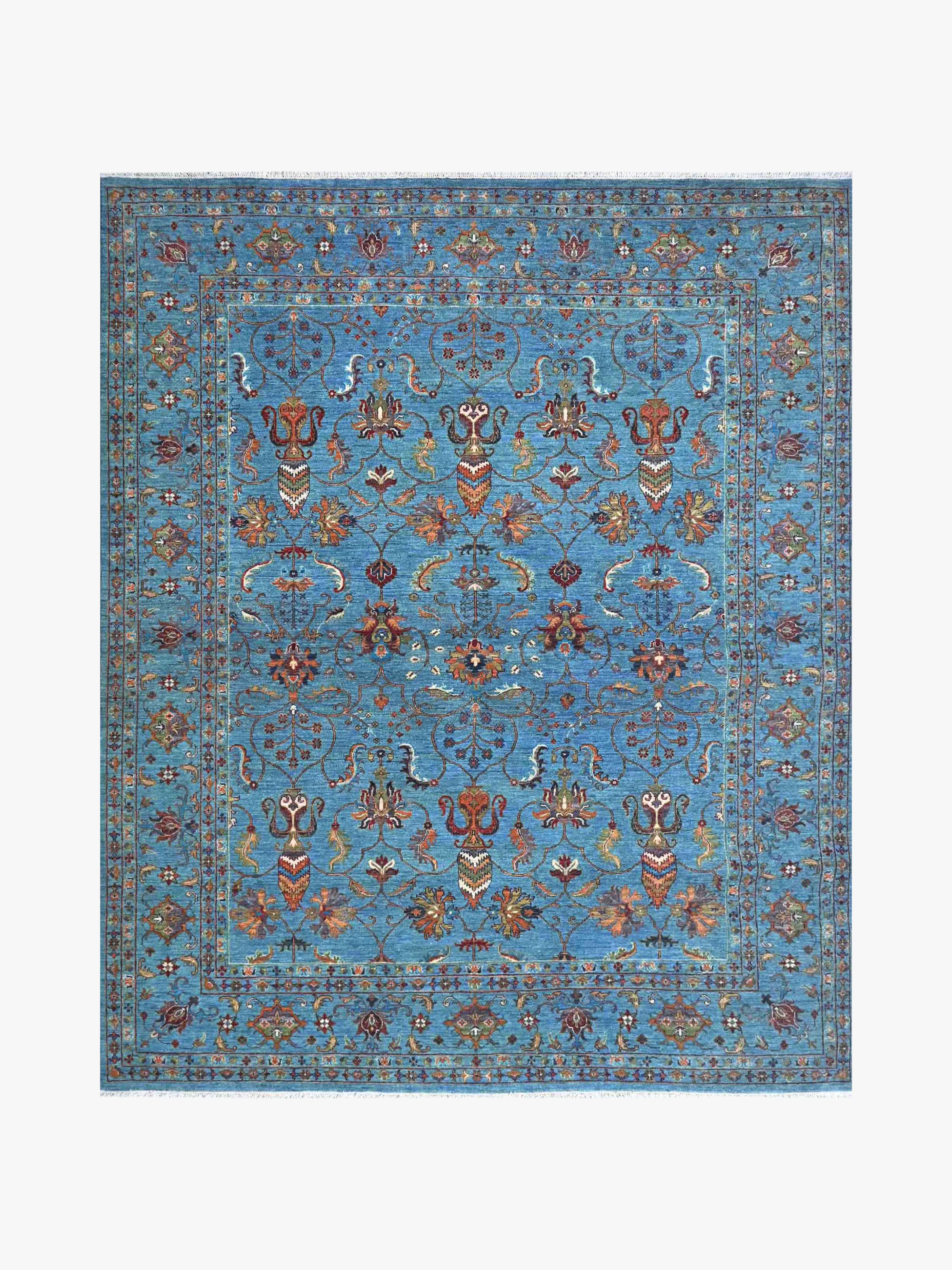 Sultani Blue Rug PC 56089 - 3.00m X 2.46m
