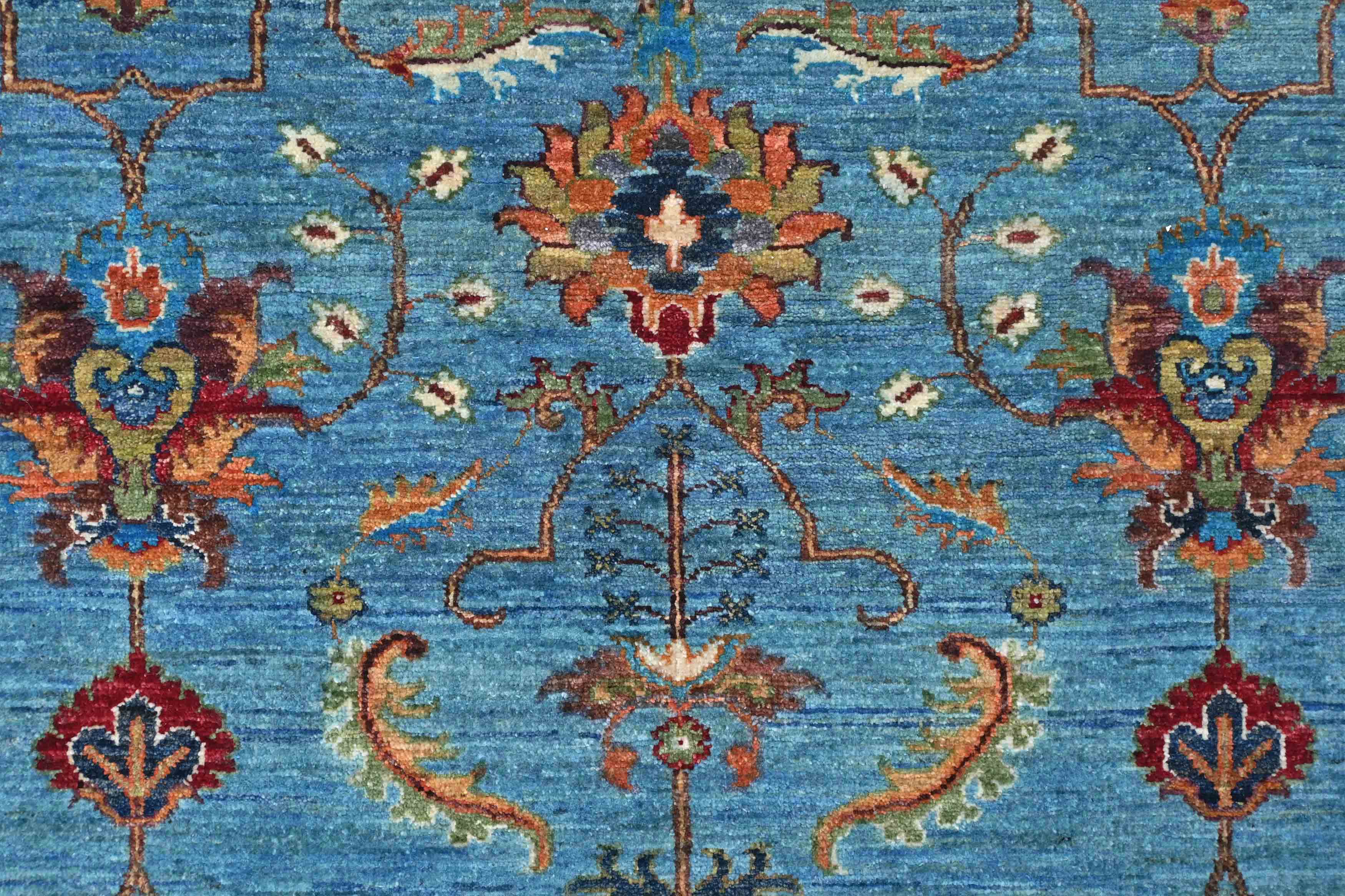 Sultani Blue Rug PC 56089 - 3.00m X 2.46m