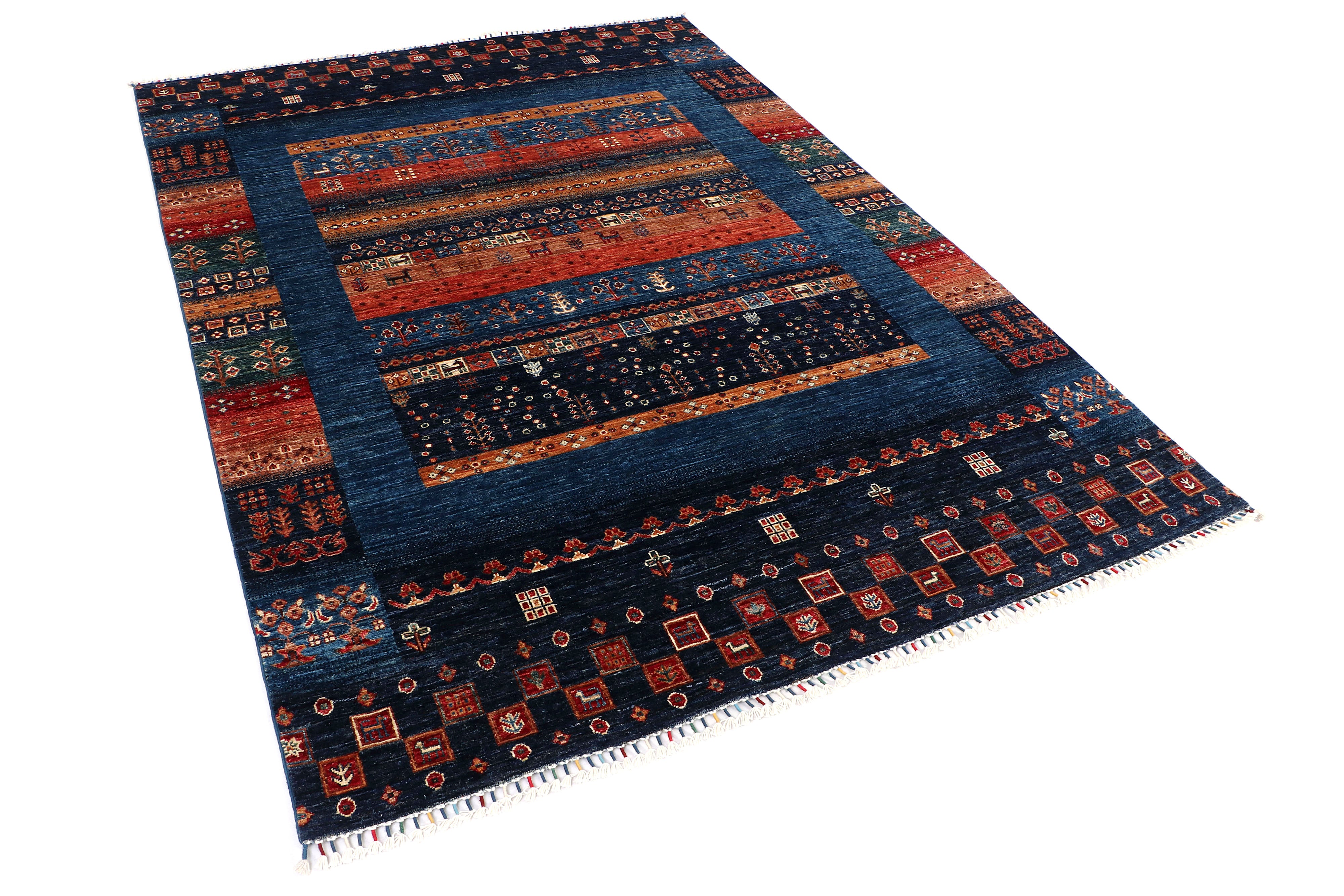 Loribaft Blue Rug PC 55128 - 2.42m X 1.73m