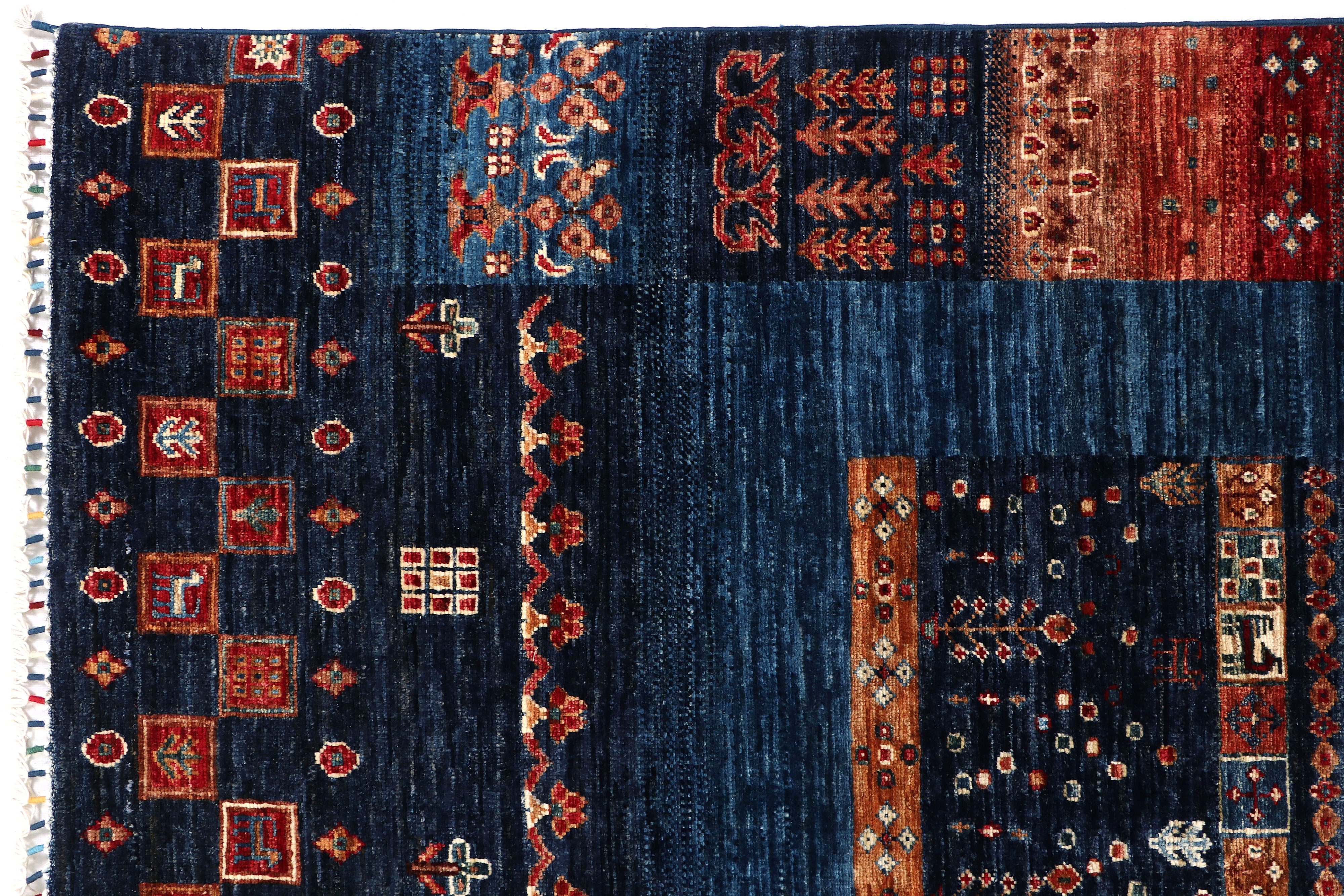 Loribaft Blue Rug PC 55128 - 2.42m X 1.73m