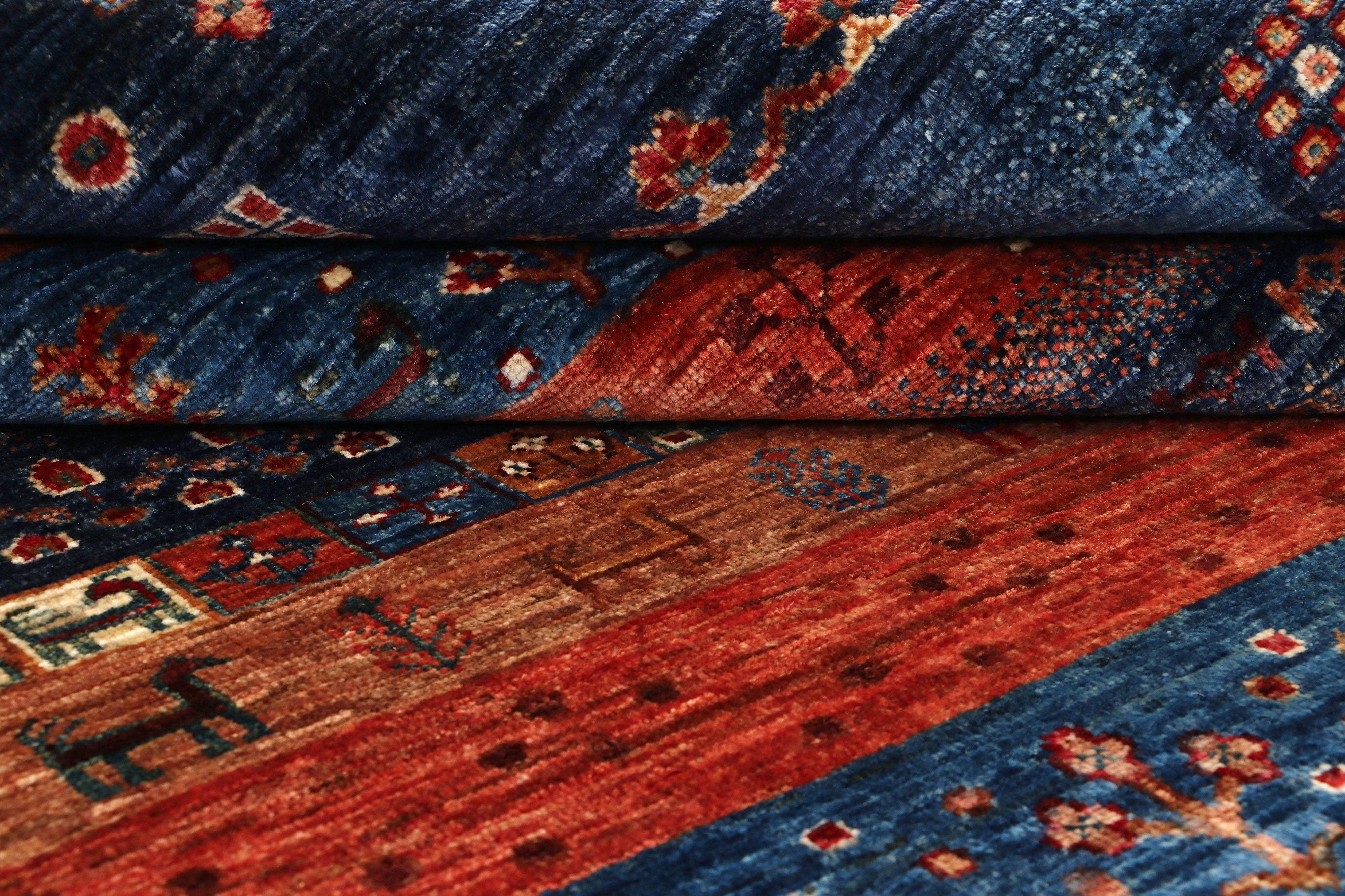Loribaft Blue Rug PC 55128 - 2.42m X 1.73m