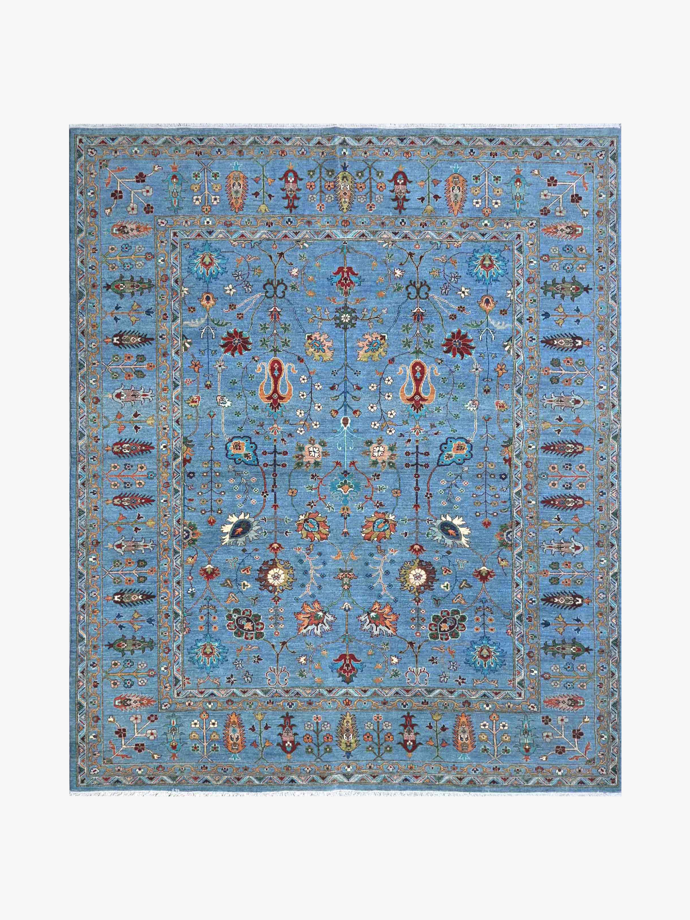 Sultani Blue Rug PC 56090 - 2.98m X 2.45m