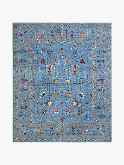 Sultani Blue Rug PC 56090 - 2.98m X 2.45m