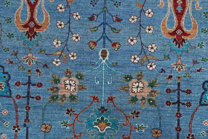 Sultani Blue Rug PC 56090 - 2.98m X 2.45m