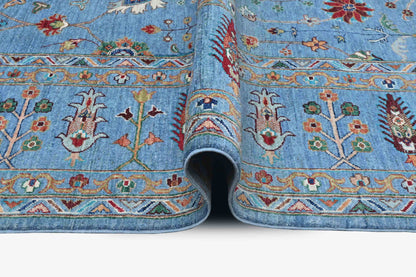 Sultani Blue Rug PC 56090 - 2.98m X 2.45m