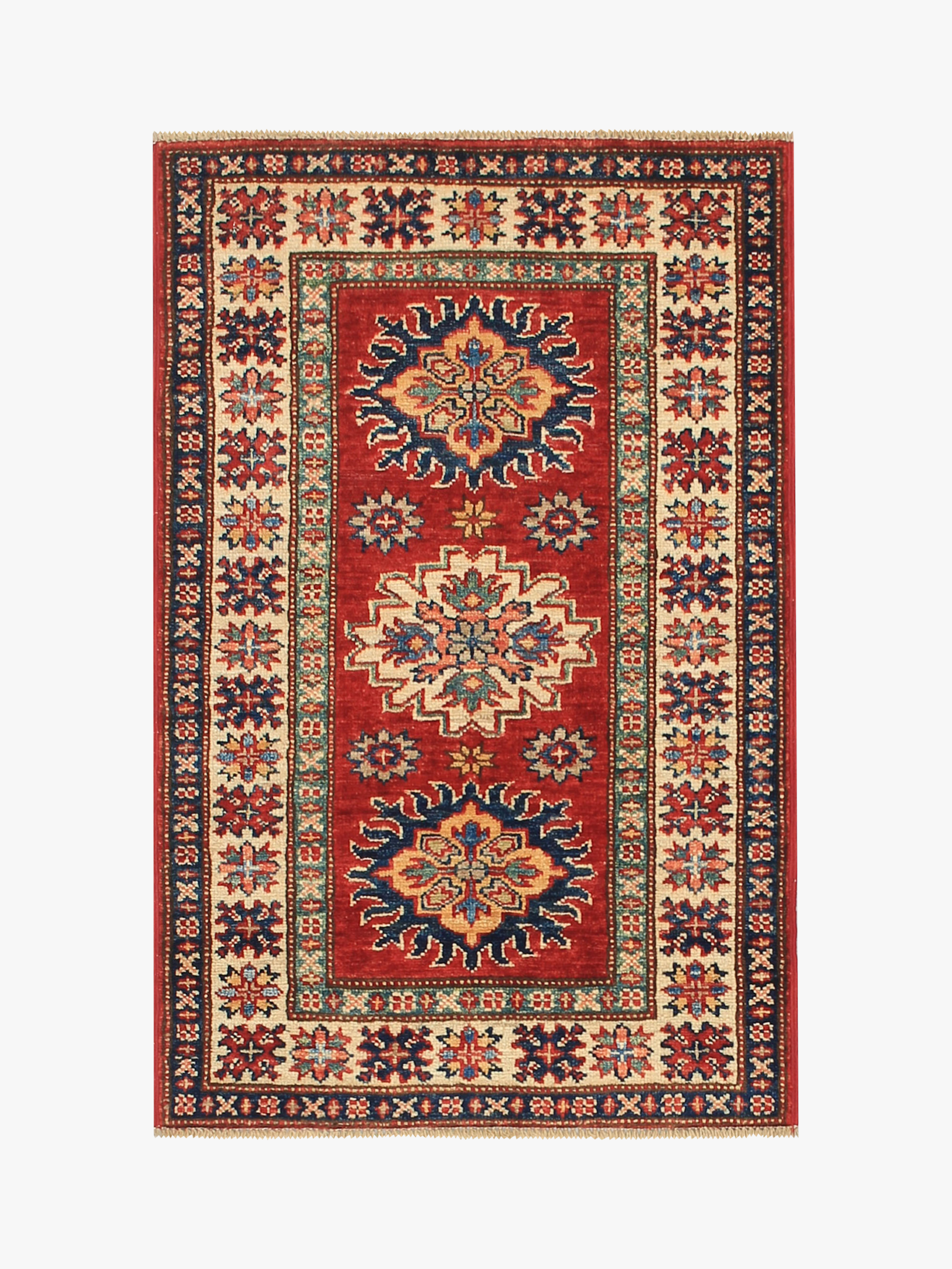 Supreme Kazak Red Rug PC 54406 - 0.94m X 0.61m