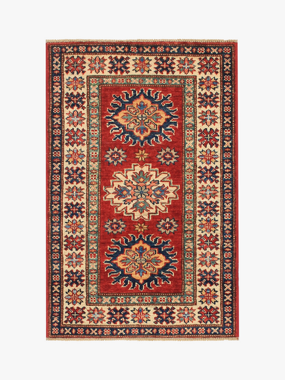 Supreme Kazak Red Rug PC 54406 - 0.94m X 0.61m
