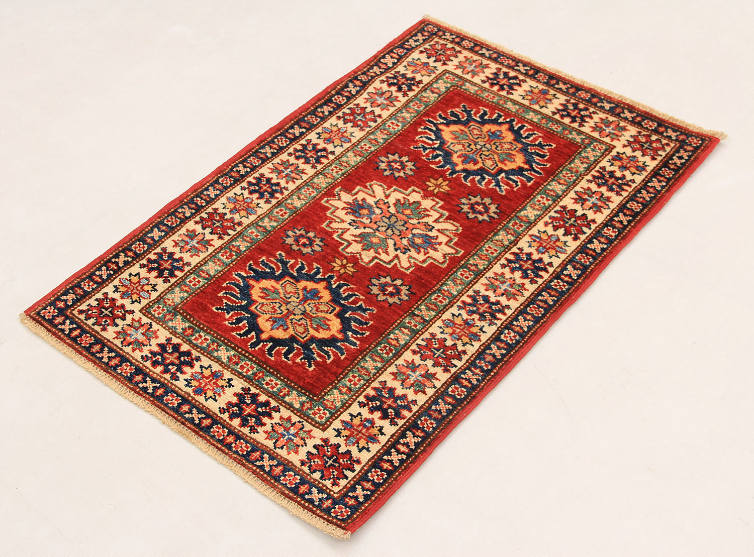 Supreme Kazak Red Rug PC 54406 - 0.94m X 0.61m