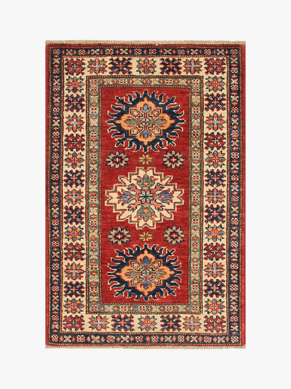 Supreme Kazak Red Rug PC 54409 - 0.95m X 0.63m