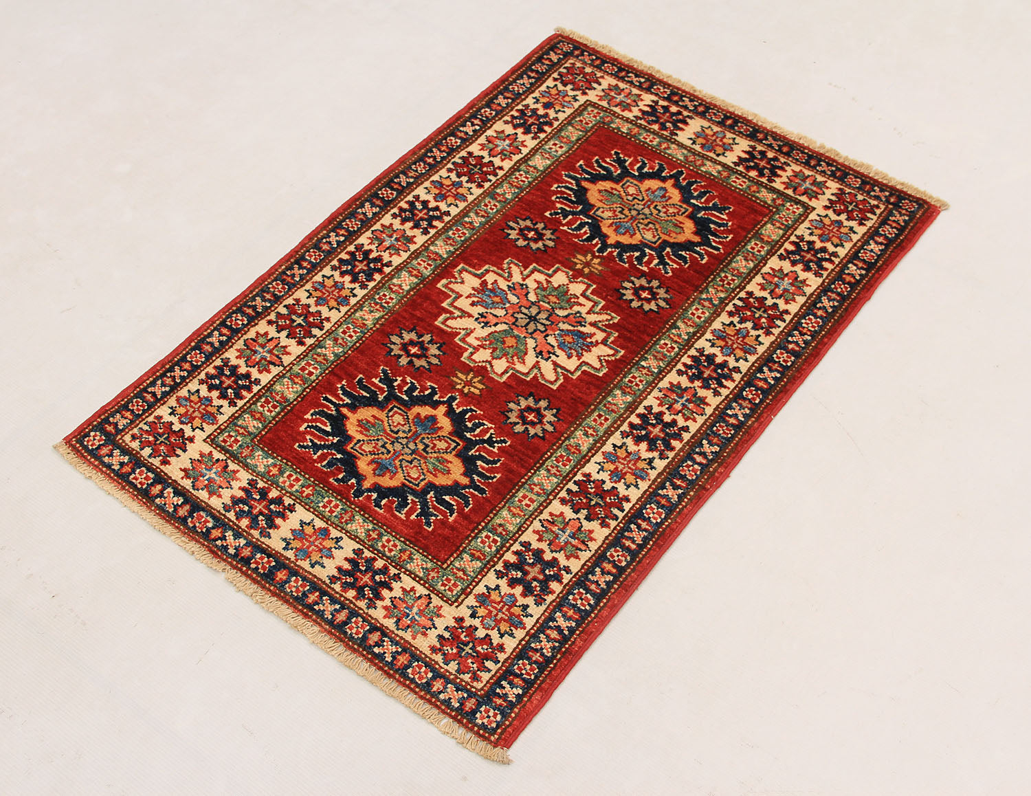 Supreme Kazak Red Rug PC 54409 - 0.95m X 0.63m