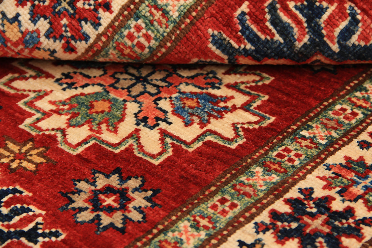 Supreme Kazak Red Rug PC 54409 - 0.95m X 0.63m