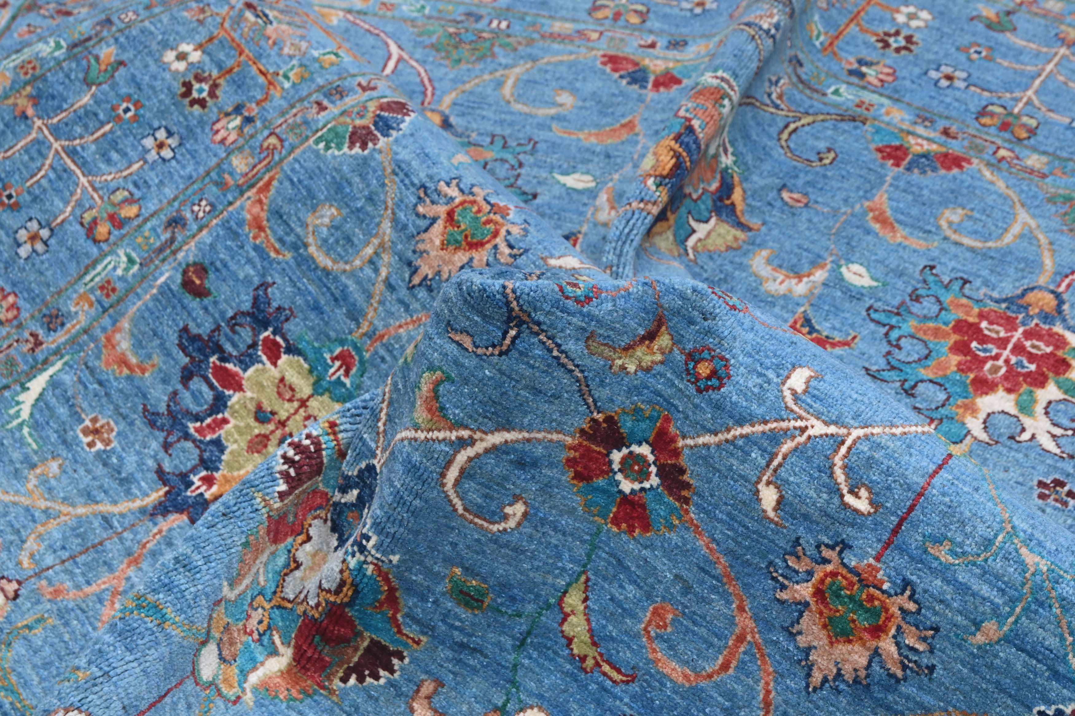Sultani Blue Rug PC 56094 - 2.39m X 1.70m