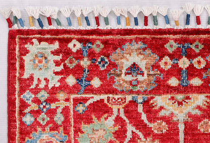 Sultani Red Rug PC 56760 - 0.93m X 0.62m
