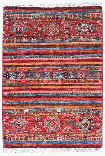 Khurjeen Multi Rug PC 56101 - 0.92m X 0.62m