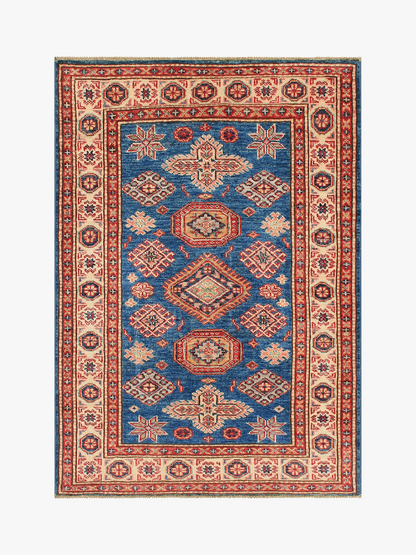 Supreme Kazak Blue Rug PC 54411 - 1.20m X 0.86m