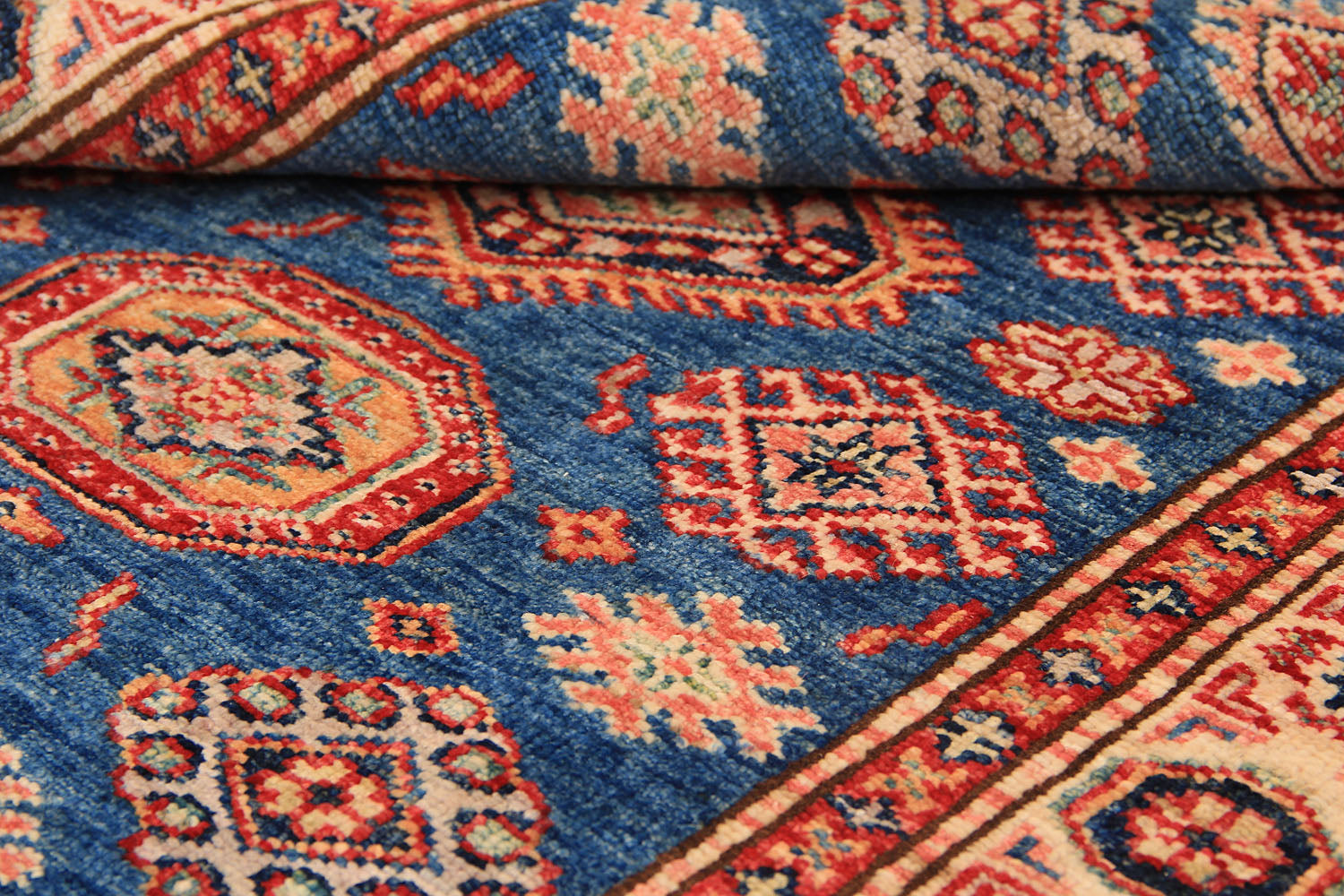 Supreme Kazak Blue Rug PC 54426 - 1.20m X 0.83m