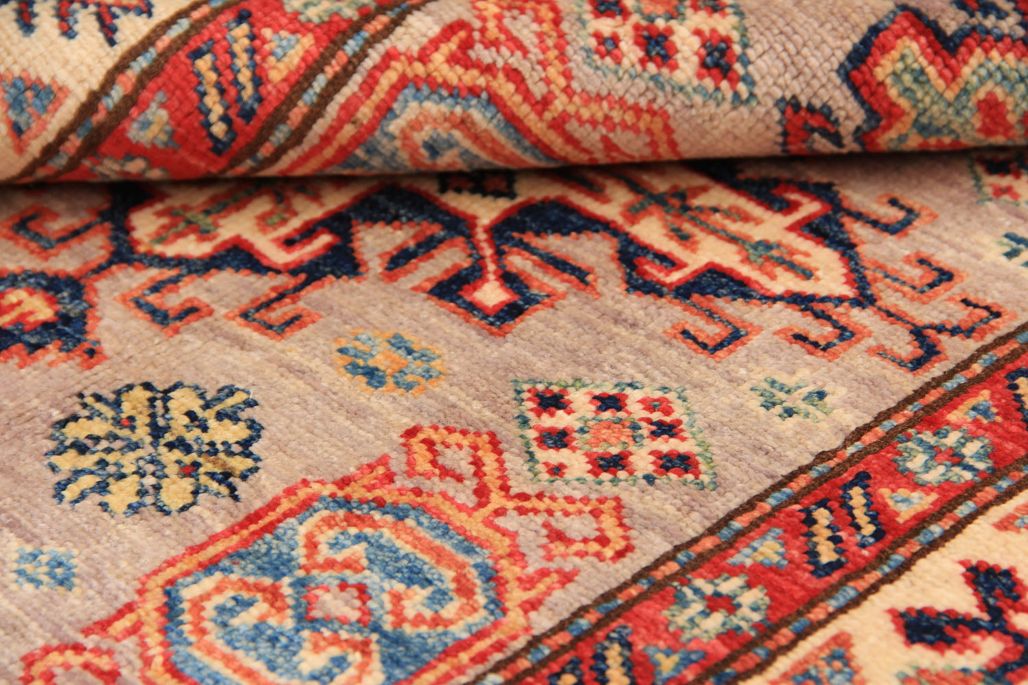 Supreme Kazak Grey Rug PC 54447 - 1.19m X 0.82m