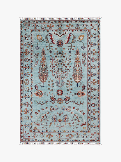 Pictorial Aqua Rug PC 56882 - 1.90m X 1.25m