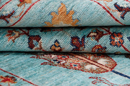 Pictorial Aqua Rug PC 56882 - 1.90m X 1.25m
