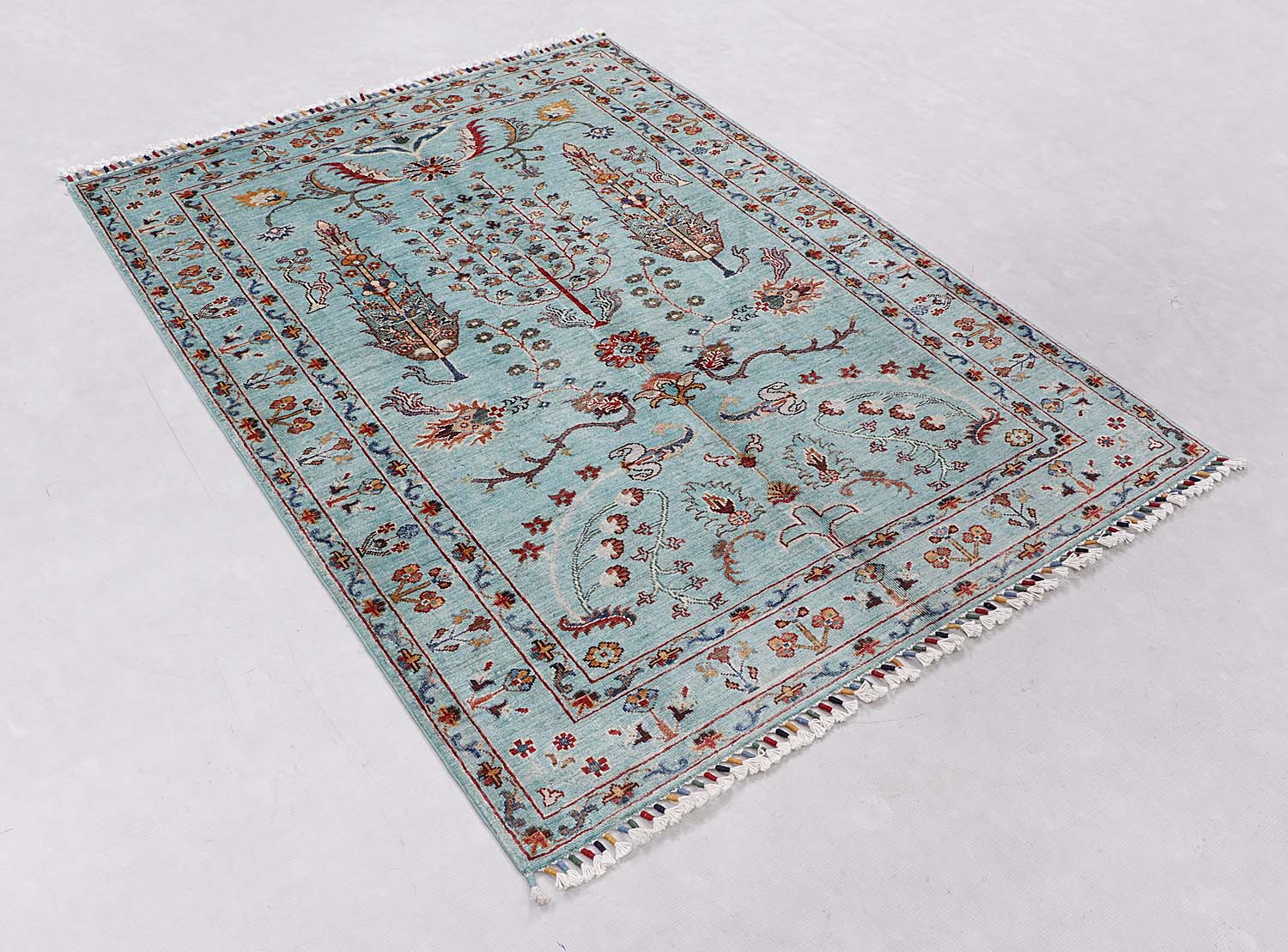 Pictorial Aqua Rug PC 56879 - 1.70m X 1.27m