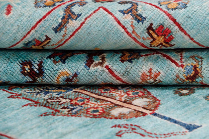 Pictorial Aqua Rug PC 56879 - 1.70m X 1.27m