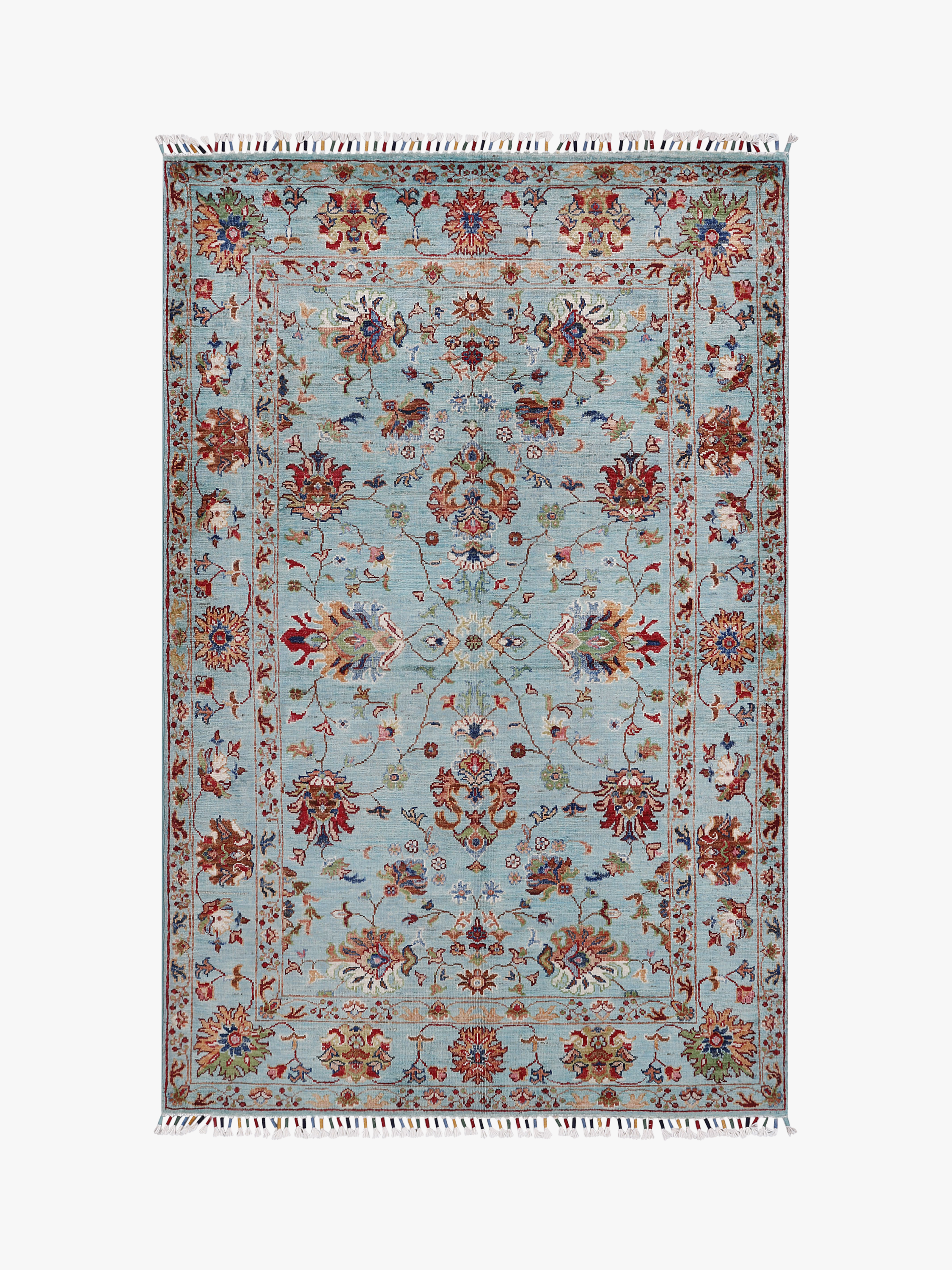 Sultani Aqua Rug PC 56666 - 1.84m X 1.21m