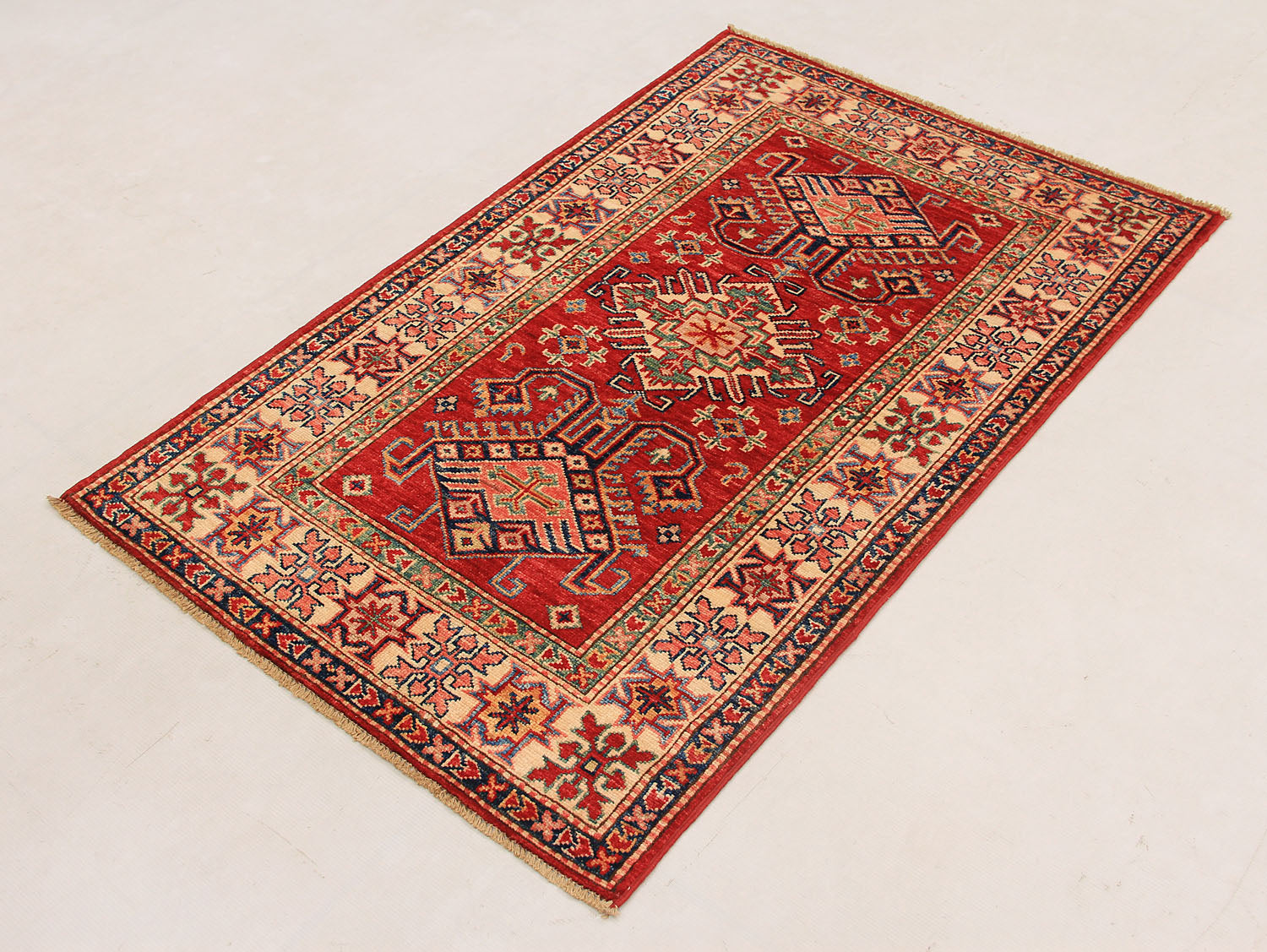 Supreme Kazak Red Rug PC 54450 - 1.26m X 0.82m