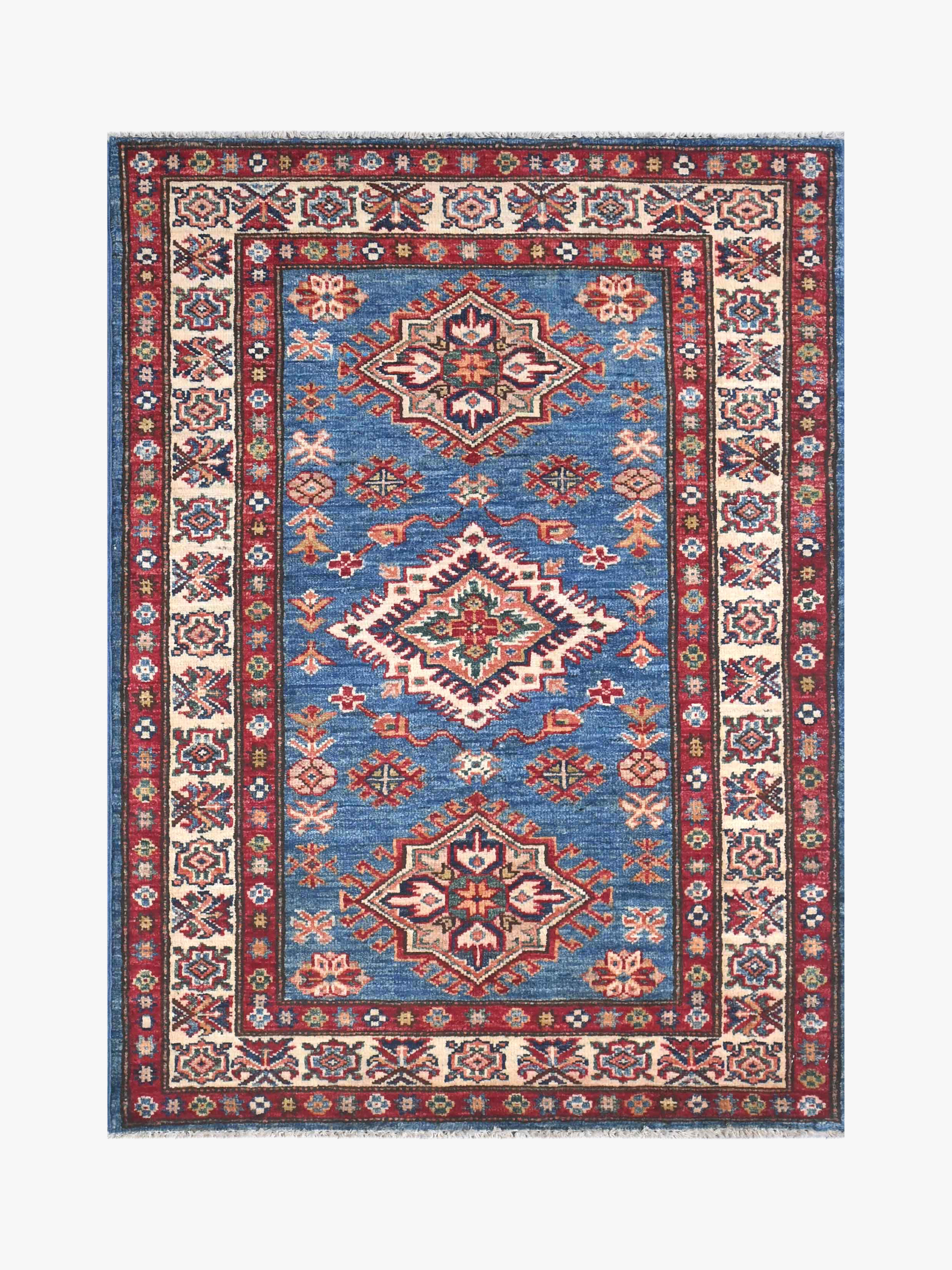 Supreme Kazak Blue Rug PC 56106 - 1.22m X 0.90m