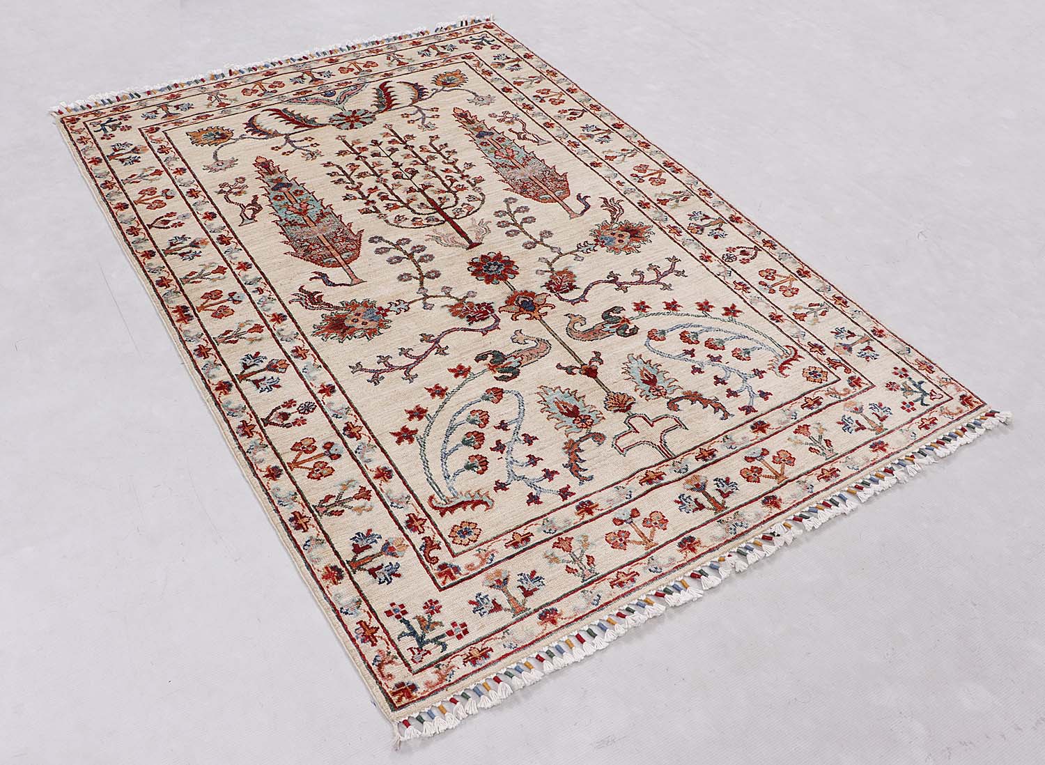 Pictorial Ivory Rug PC 56868 - 1.83m X 1.25m