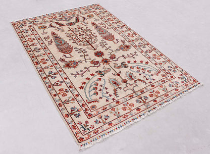 Pictorial Ivory Rug PC 56868 - 1.83m X 1.25m