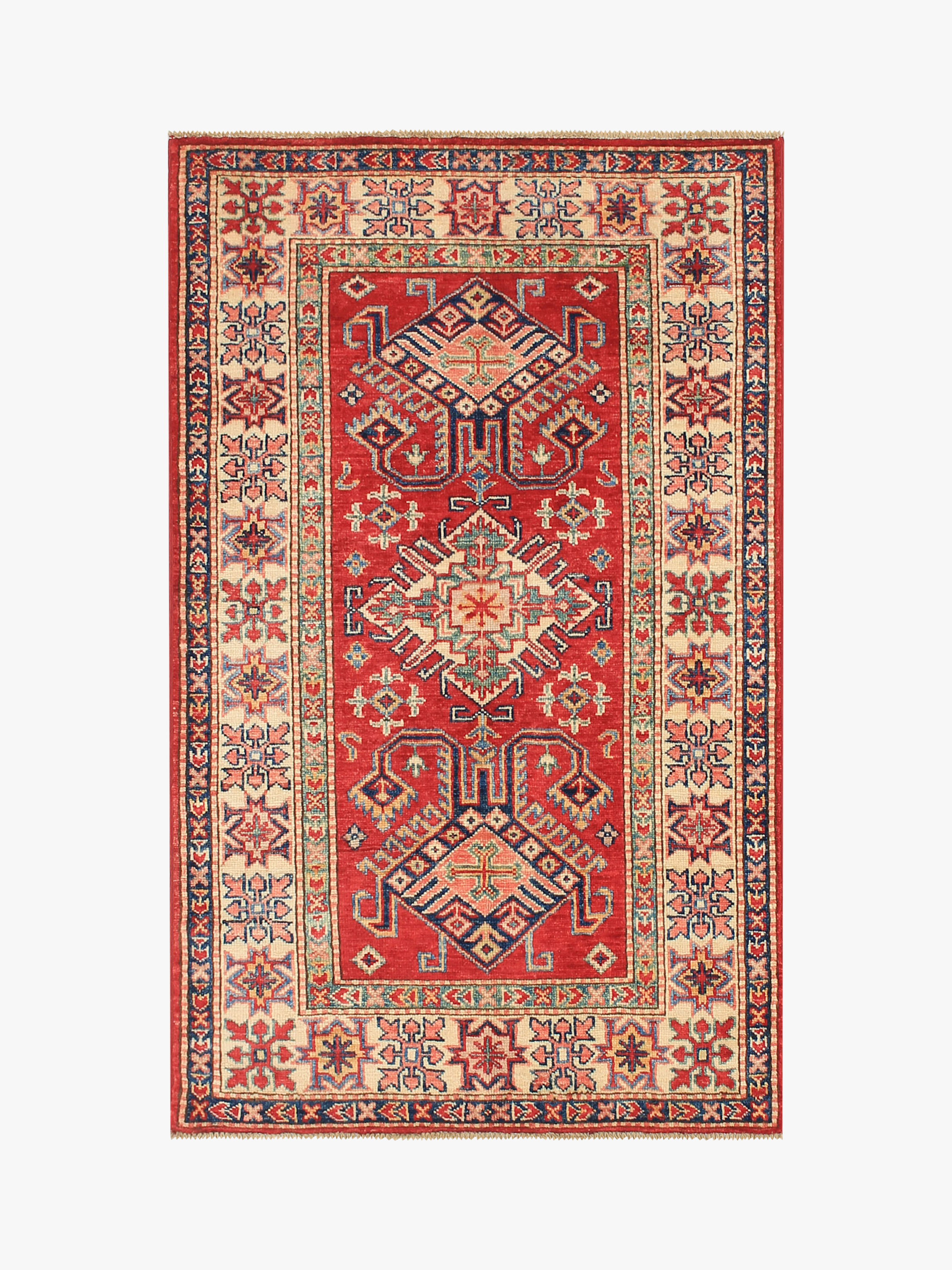 Supreme Kazak Red Rug PC 54433 - 1.26m X 0.79m
