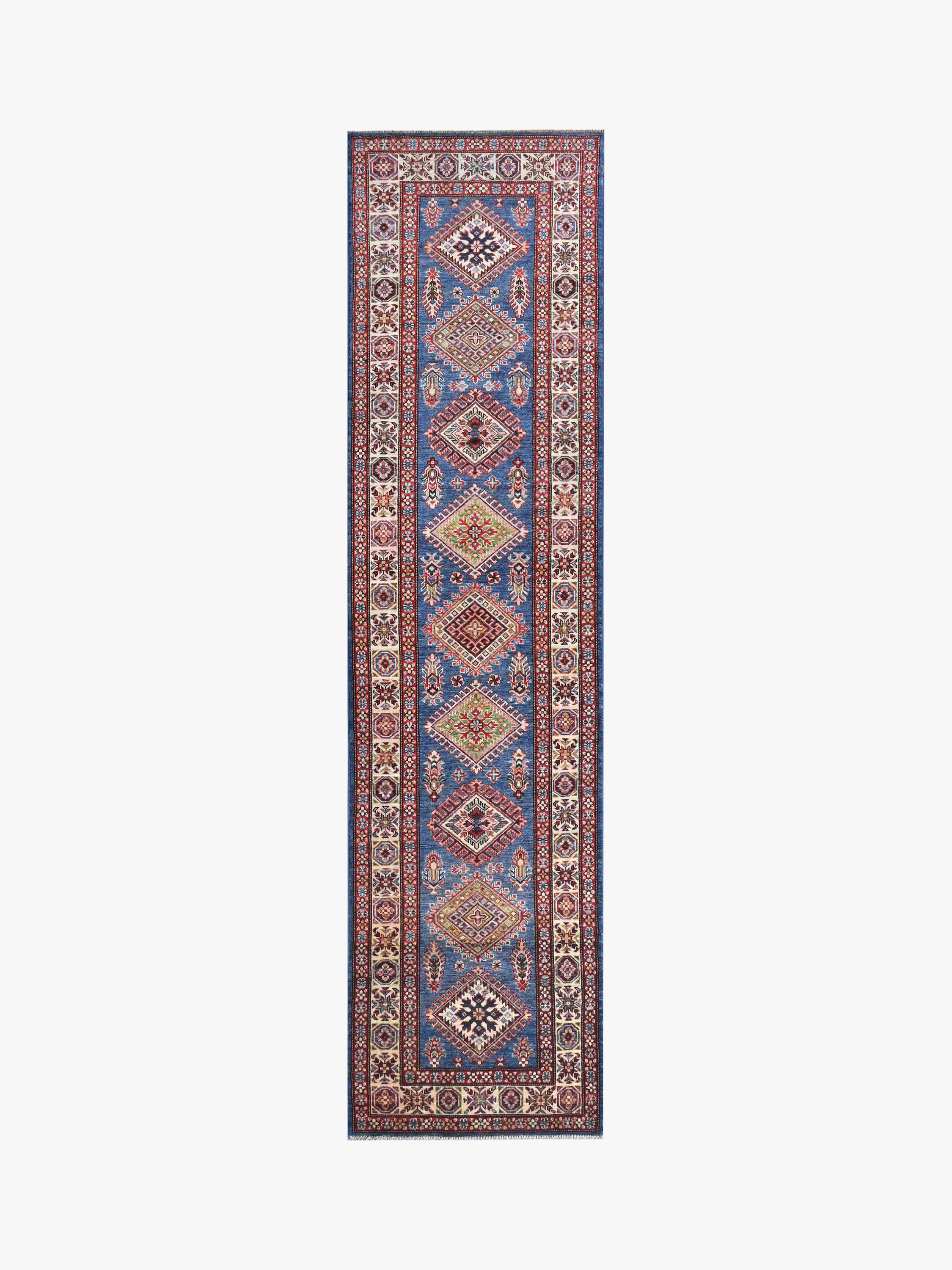 Supreme Kazak Blue Rug PC 56110 - 3.07m X 0.80m