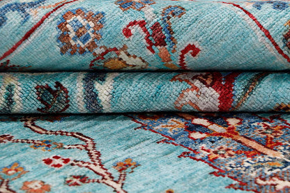 Pictorial Aqua Rug PC 56852 - 2.45m X 1.78m