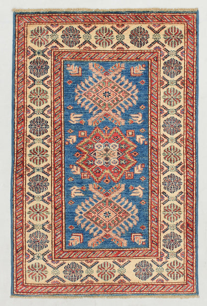 Supreme Kazak Blue Rug PC 54427 - 1.21m X 0.81m