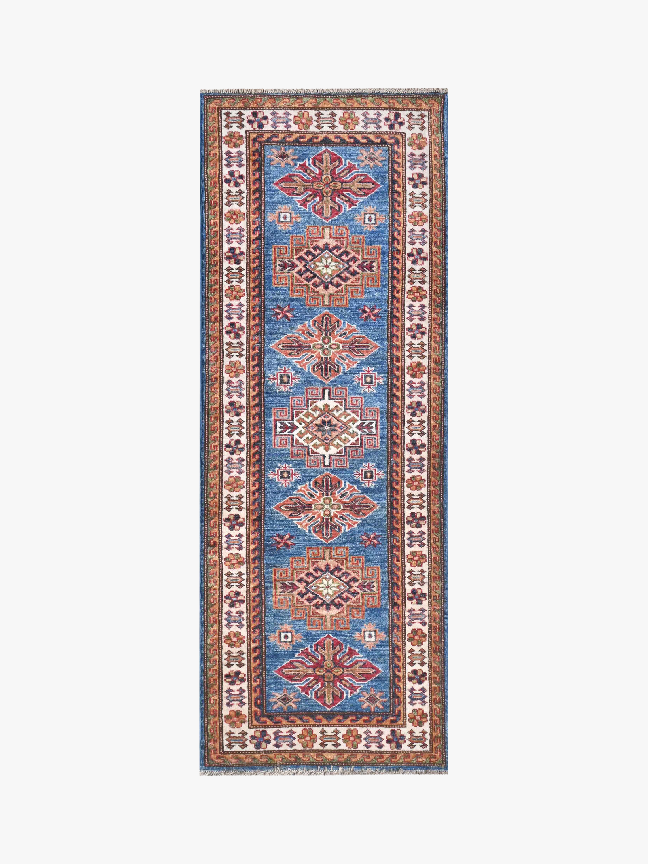 Supreme Kazak Blue Rug PC 56111 - 1.62m X 0.60m
