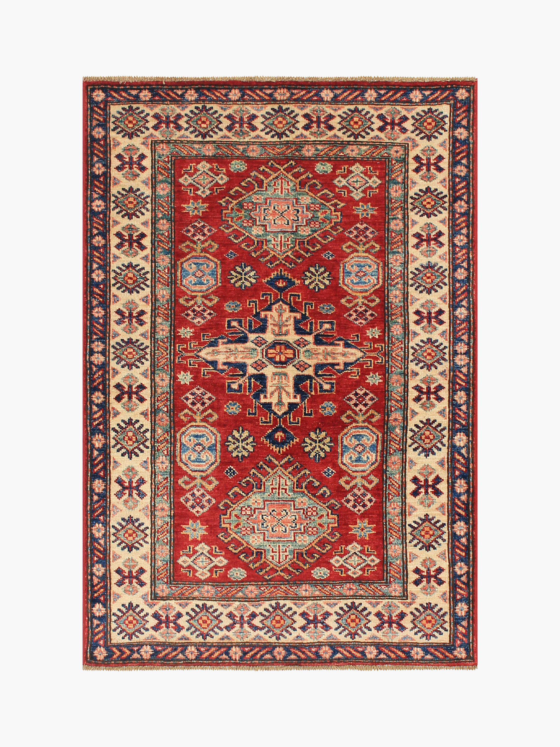 Supreme Kazak Red Rug PC 54435 - 1.22m X 0.82m
